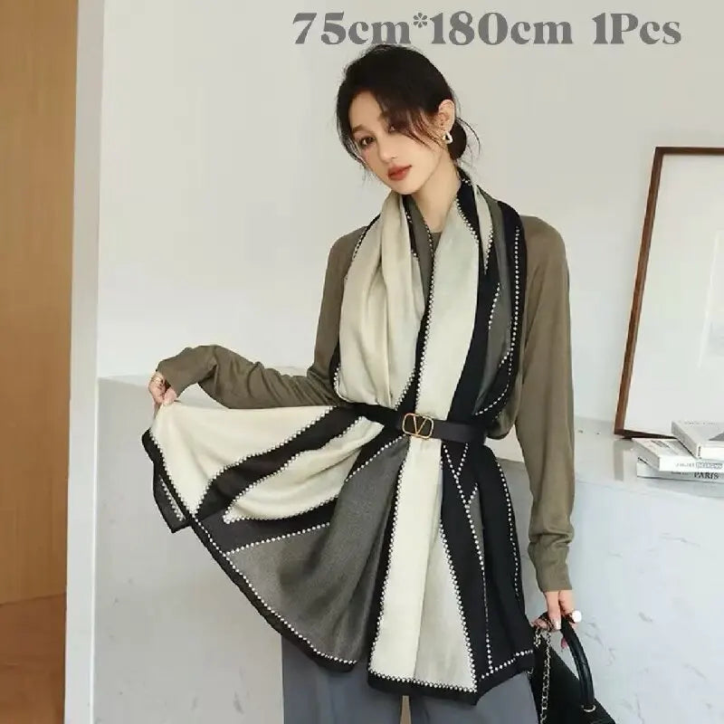 Set Satin Scarves