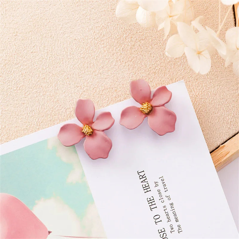 Flower Stud Earrings
