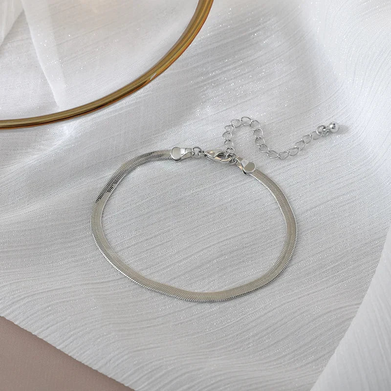 Cuban Chain Bracelets Set
