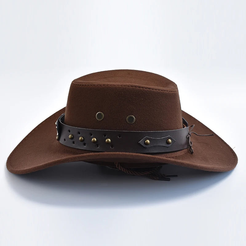 Artificial Suede Western Cowboy Hats