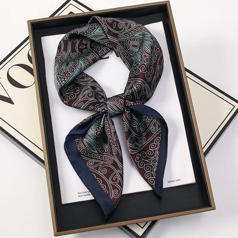 Bohemian Silk Square Scarf