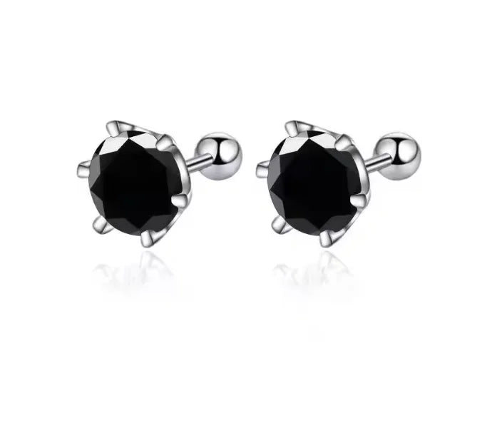 Moissanite Earrings 925 Sterling Silver  Stud Earrings