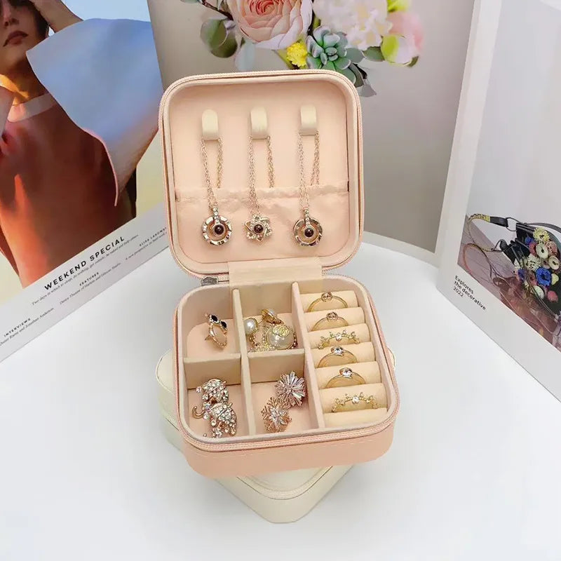 Square Jewelry Organizer Box
