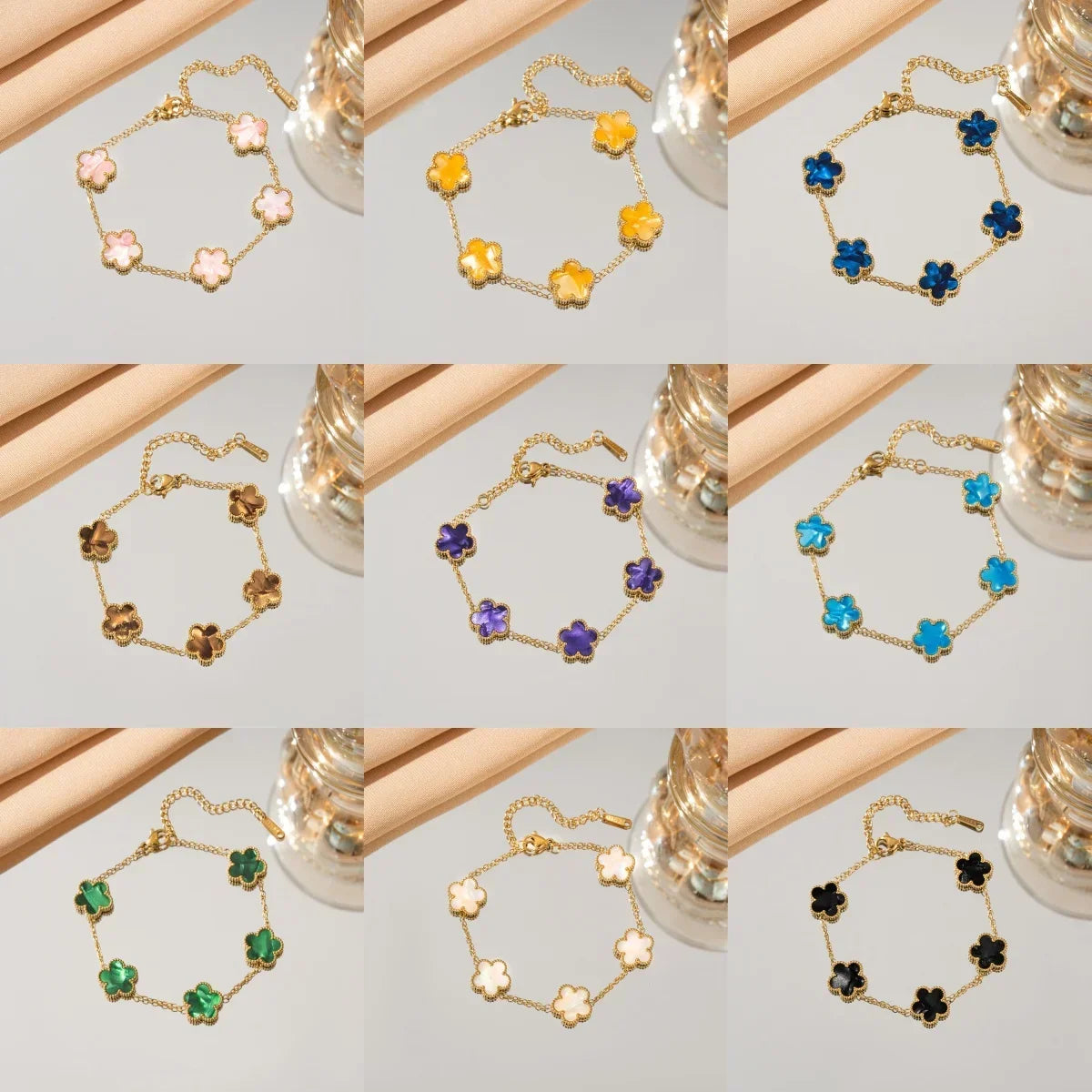 Adjustable Stainless Steel Bracelets