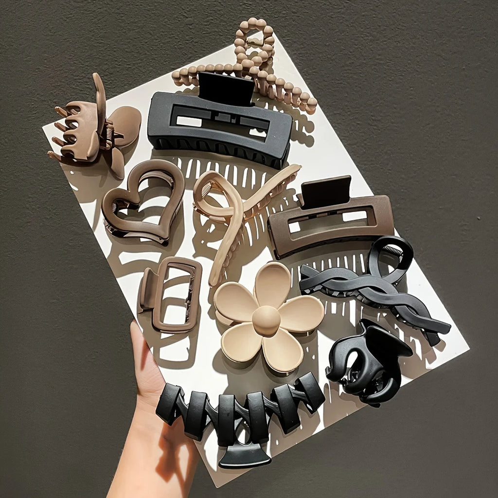 11pcs  Frosted Clip Set